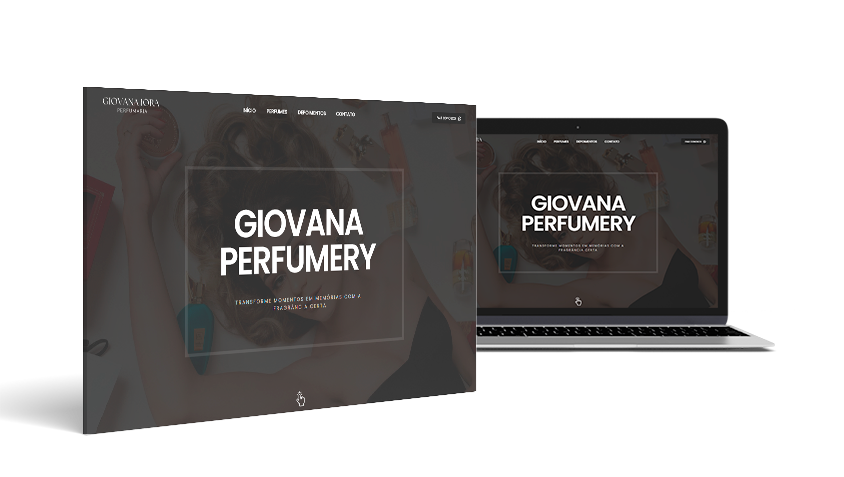Mockup Giovana Perfumery