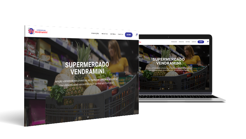 Mockup Supermercado Vendramini